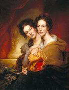 Rembrandt Peale The Sisters (Eleanor and Rosalba Peale) oil painting artist